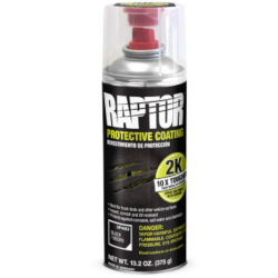 Raptor 2K protective coating spray czarny 400ml